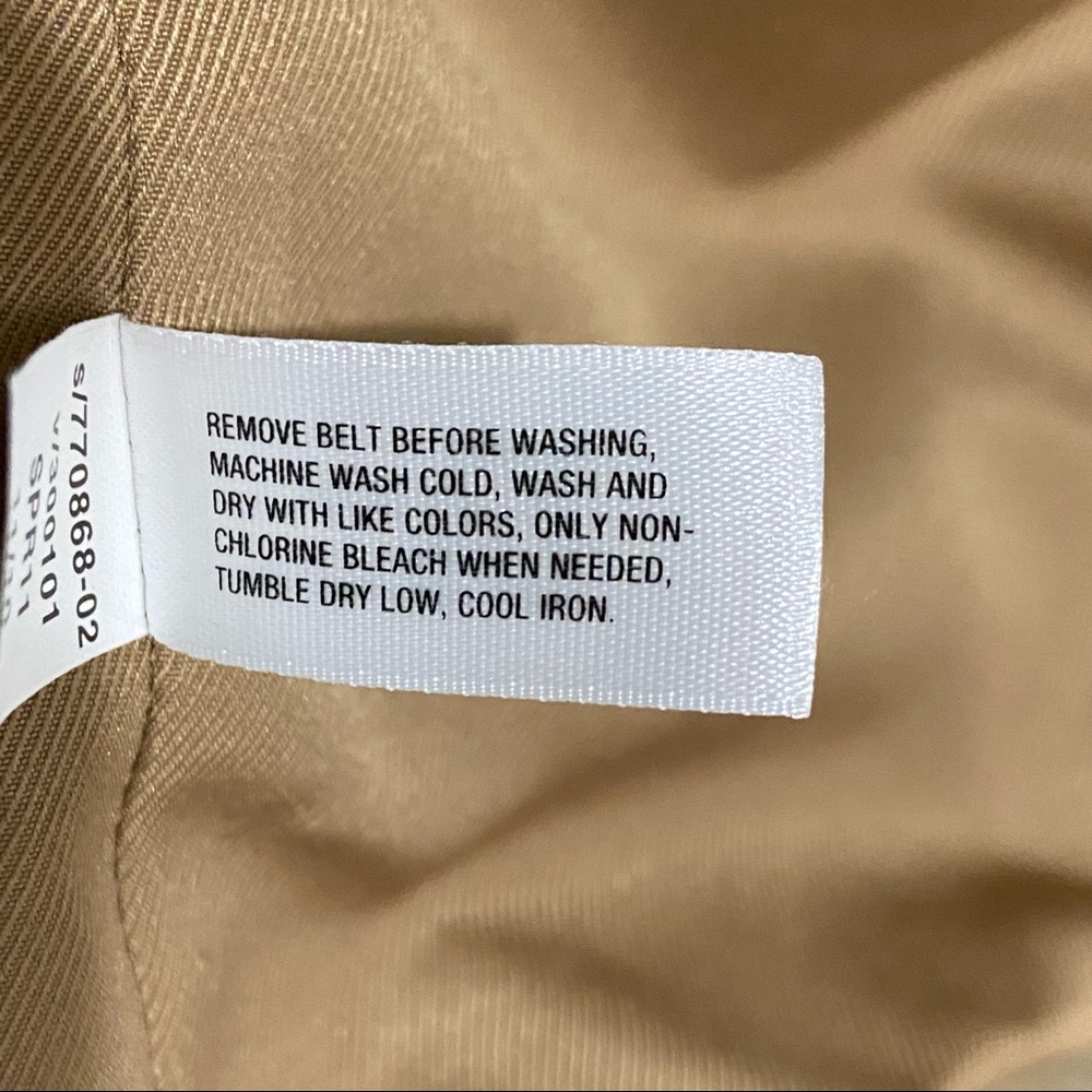 GAP Women’s Trench Coat NWOT Size XS - Picture 13 of 14